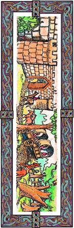 Knight's Coach Bookmark Front